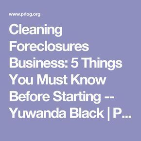 Cleaning Foreclosures Business: 5 Things You Must Know Before Starting Best Businesses To Start, Money Snap, Property Management Business, Junk Removal Business, Foreclosure Cleaning, Property Preservation, Rent Receipt, House Cleaning Business, Bill Format