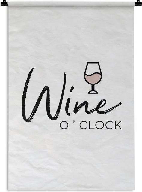 De quote 'Wine o'clock'. Productinformatie 98.9% van onze klanten is positief over 1001Tapestries!Gemaakt van stevig en duurzaam materiaalLeuk om aan je muur te hebbenIdeaal om je interieur van extra sfeer te voorzienScherpe afdruk met heldere kleurenInclusief ophangroede Ook op zoek naar een leuke manier om jouw woonkamer of slaapkamer te personaliseren? Ben je ook toe aan een vrolijke opvulling van die kale muur? Dan is dit prachtige wandkleed echt iets voor jou! Dit geweldige product, wat ook Clock Quotes, Wine O Clock, O Clock, Ice Cream, Clock, Tapestry, Wine, Quick Saves