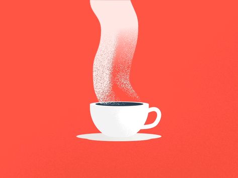 Coffee time by Adrien Ghenassia (Gadsh) Coffee Motion Design, Cafe Animation, Coffee Motion Graphics, Coffee Pixel Art Gif, Coffee Logo Animation, Subtle Animation, Coffee Animation, Coffee Animation Gif, Vector Illustration Tutorial