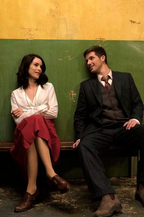 16 Reasons We're Shipping Wyatt and Lucy on Timeless Wyatt And Lucy, Timeless Show, Timeless Series, Fictional Couples, Beau Mirchoff, Matt Lanter, Chad Michael Murray, Christina Hendricks, New Adventure