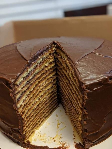 12 Layer Chocolate Cake, 12 Layer Chocolate Cake Recipe, Layer Chocolate Cake Recipe, 7 Layer Cakes, Smith Island Cake, Layer Chocolate Cake, Holiday Treats Recipes, Layer Cake Recipes, Torte Cupcake