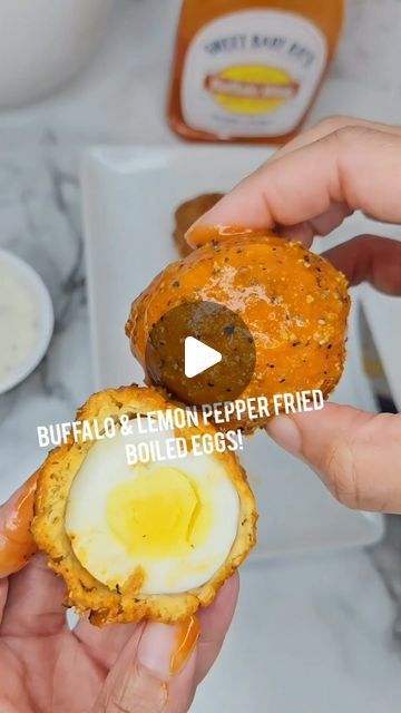 Fried Boiled Eggs, Devil Eggs, Cabbage Recipes Healthy, Lemon Pepper Wings, Buffalo Wings, Cabbage Recipes, Boiled Egg, Negative Comments, Lemon Pepper