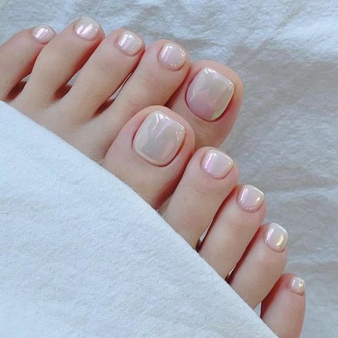 Nail Infection French Toe Nails, Fake Toenails, Aurora Nails, Acrylic Toe Nails, Acrylic Toes, Toe Nail Color, Nagellack Trends, Summer Toe Nails, Nagel Tips