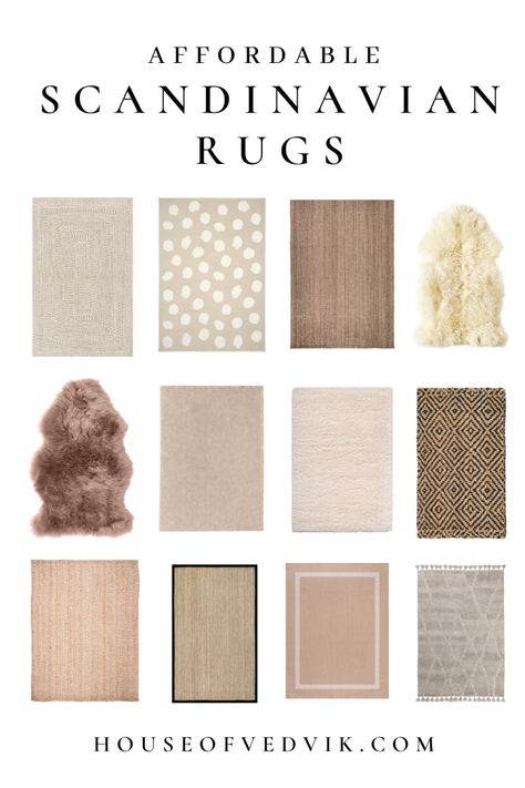 House of Vedvik – The Scandinavian Way of Living Scandinavian Rugs Living Rooms, Beige Carpet Bedroom, Scandanavian Interiors, New Nordic Style, Trendy Rugs, Scandi Rug, Scandinavian Rugs, Coastal Redwood, Scandinavian Homes