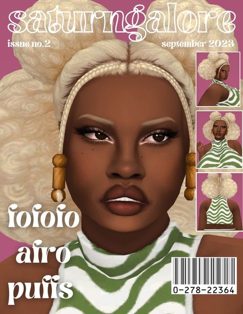 fofofo afro puffs 🍇 | Patreon Sims 4 Afro Puffs, Ts4mm Cc, Afro Hair Sims 4 Cc, Puff Hairstyle, Sims 4 Afro Hair, Afro Puff Hairstyles, Sim4 Cc, Sims Finds, Ts4 Hair