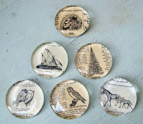 i love vintage dictionary illustrations! Vintage Dictionary, Tiny Studs, Vintage Music, Glass Coasters, Vintage Maps, Tea Light Holder, Coaster Set, Kitchen Table, Tea Lights