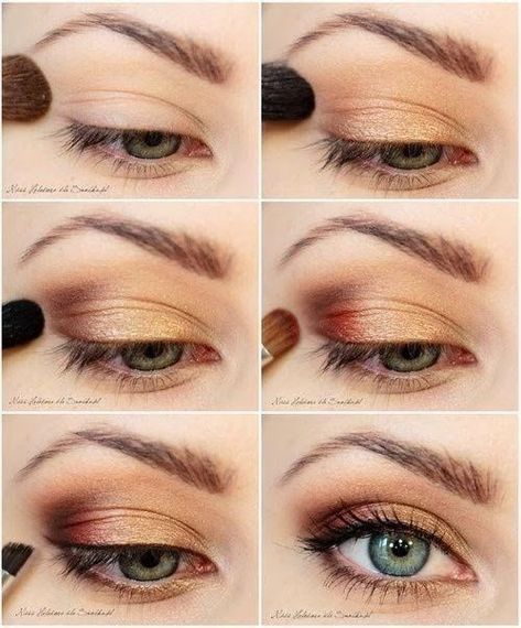 Bronzed Makeup Tutorial, Winter Eye Makeup, Make Up Mata, Natural Eye Makeup Tutorial, Eyeliner Tips, Fall Makeup Tutorial, Mekap Mata, Best Natural Makeup, Make Up Tutorials