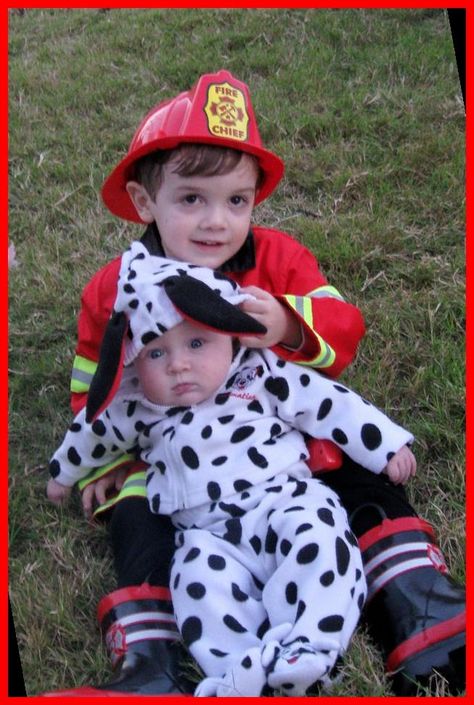 Halloween Costumes For Brothers, Back To The Future Costume, Brother Sister Halloween, Brother Halloween Costumes, Brother Sister Halloween Costumes, Sister Halloween Costumes, Future Firefighter, Diy Group Halloween Costumes, Sibling Halloween Costumes