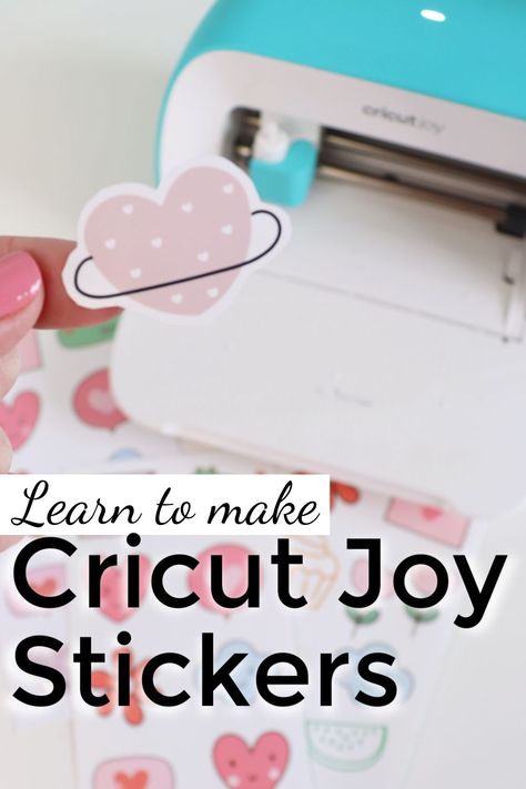 Circuit Joy Stickers, Stickers Cricut Joy, Cricut Joy Stickers How To Make, Things To Make With Cricut Joy, Cricut Joy Extra, Cricut Joy Crafts, Cricket Joy Projects, How To Make Your Own Stickers, Circuit Joy Projects