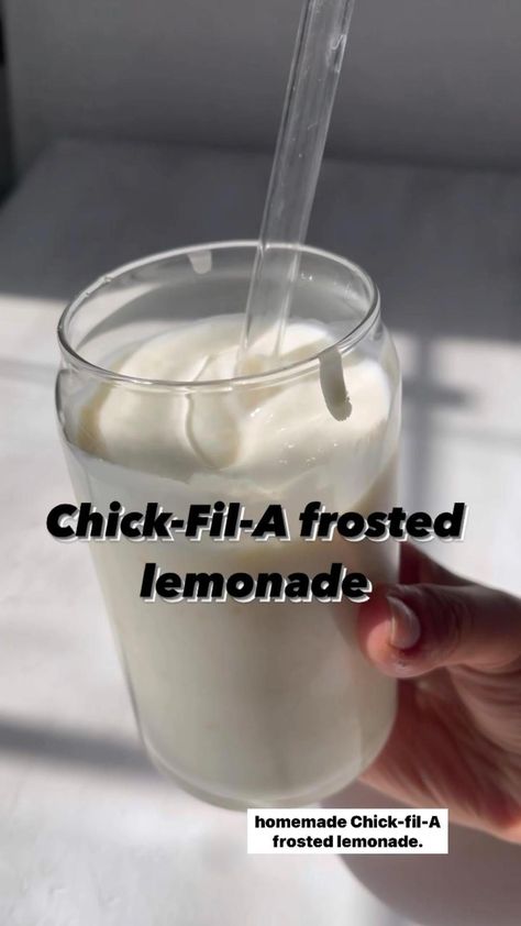 This Chick-Fil-A frosted Lemonade copycat recipe is the perfect dupe for your favorite summertime cooling drink. It is creamy, sweet, and will cost you a fraction of what you will have to pay in store for this one. #SweetMelonsofSummer Refreshing Spring Recipes, Frosted Lemonade Recipe, Frosted Lemonade, Lemonade Recipe, Lemonade Recipes, Summer Drink, Copycat Recipe, Chick Fil A, Spring Recipes