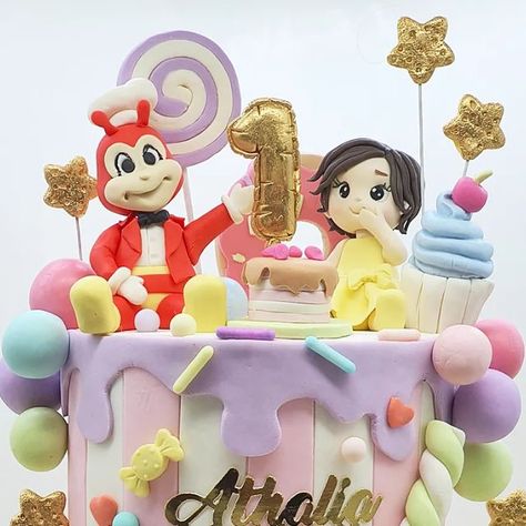 Jollibee Fairytale Land, Fairytale Cake, Fairytale Land, Couple Tattoos, Themed Cakes, Cake Decorating, Fairy Tales, Candy, Tattoos