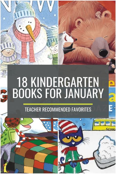 January Read Alouds, Read Alouds Kindergarten, Winter Read Alouds, Books For Kindergarten, January Kindergarten, Winter Hibernation, January Classroom, January Books, January Activities