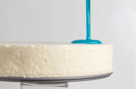 Mirror Glaze Tutorial - SouthernFATTY.com Mirror Glazed Cakes, Glaze Tutorial, Mirror Cakes, Specialty Desserts, Make A Mirror, Glazed Cake, Frosted Mirror, Glaze Cake, Icing Recipes