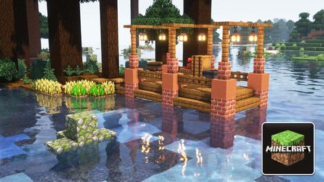 6 Epic Minecraft Dock Design Ideas 🔥 Dock is a great place to moor your boat in Minecraft. Besides decoration purposes, you can use the dock as a storage room where you can put multiple barrels and chests around. Recommended Read: Minecraft Bridge Design Ideas In this article, let’s look at the best 6 Minecraft dock design ideas! Here we’ll cover the most basic dock design to advanced ones, including brick, taiga, stone, and desert dock. With hundreds of materials in Minecraft, the building pos Minecraft Boathouse Ideas, Minecraft Boat Dock Design, Minecraft Fishing Deck Ideas, Cute Dock Minecraft, Minecraft Building Ideas Fishing Dock, Minecraft Dock Decoration, Minecraft Pier Design, Cute Minecraft Fishing Dock, Minecraft Boat Docs