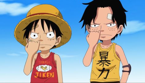 Ace Pfp, Luffy Funny, Luffy Ace, Ace Luffy, One Piece Fan Art, One Piece Is Real, One Piece Funny, One Piece Images, One Piece Comic