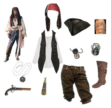 "Captain Jack Sparrow" by mnm0323 ❤ liked on Polyvore Jack Sparrow Inspired Outfit, Jack Sparrow Outfit, Jack Sparrow Halloween Costume, Captain Jack Sparrow Costume, Jack Sparrow Halloween, Captian Jack Sparrow, Jake Sparrow, Jack Sparrow Cosplay, Jack Sparrow Costume