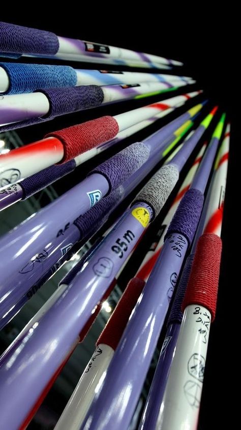 Javelins! Shotput Throw Aesthetic, Javelin Aesthetic, Javelin Throw Aesthetic, Track And Field Throwing, Javelin Throwing, Discus Throw, Javelin Throw, Field Wallpaper, Vision Board Pictures