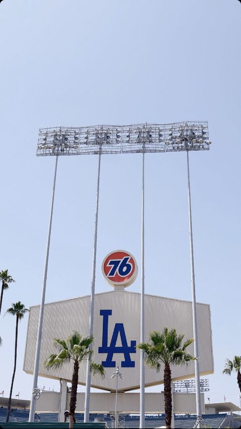 Los Angeles Wallpaper, Just Do It Wallpapers, Dodgers Nation, Los Angeles Aesthetic, Baseball Wallpaper, Mlb Wallpaper, Dodger Game, Stadium Design, Dodger Stadium