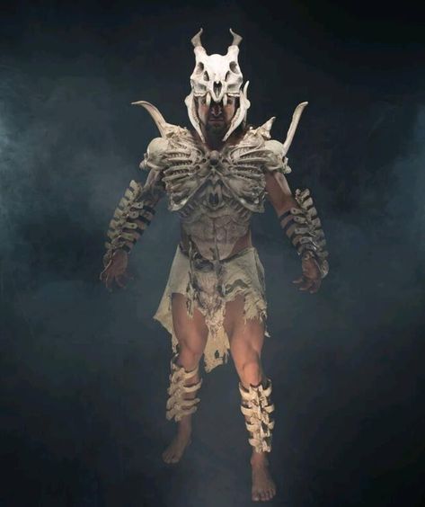 Bone Armor Concept Art, Fantasy Attire, Bone Armor, Dragon Claws, Nail Armor, Chest Plate, Stroudsburg Pa, Real Skull, Character Clothing