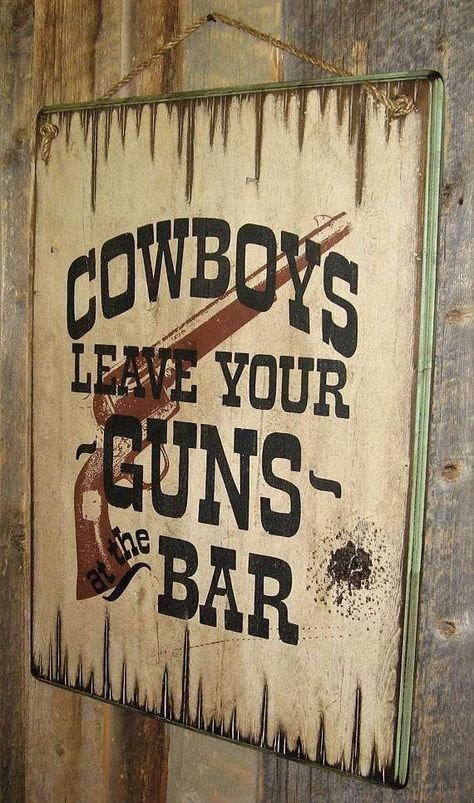 Western Cafe, Saloon Decor, Old West Saloon, Cowboys Bar, Western Bar, Western Signs, Western Saloon, Western Wall Decor, Wild West Party