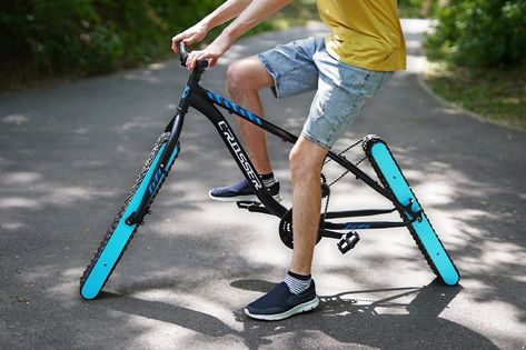 Bicycle Diy, Bicycle Track, Recumbent Bicycle, Bike Mechanics, Belt Drive, Tennis Balls, Bicycle Design, Yanko Design, Street Bikes