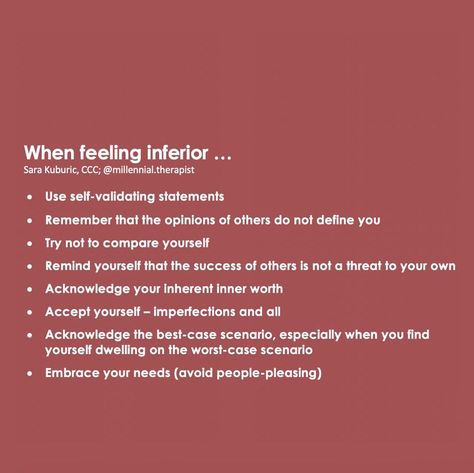 Feeling Inferior, Inner Child Healing, Interpersonal Relationship, Mental And Emotional Health, Self Compassion, Not Enough, Mental Wellness, Emotional Health, Psych