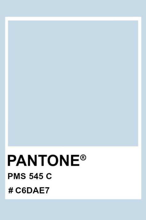 CMYK : 14%, 6%, 0%, 9% RGB : 198, 218, 231 Pantone Azul, Pantone Color Chart, Pantone Swatches, Pantone Palette, Pantone Colour Palettes, Paint Swatches, Color Palette Design, Aesthetic Colors, Color Collection