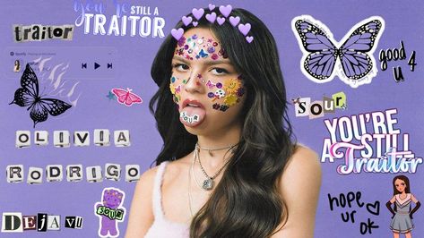 Olivia Rodrigo Wallpaper, Edit Wallpaper, Olivia + Core + Aesthetic, Adobe Lightroom Photo Editing, Laptop Backgrounds, A Wallpaper, + Core + Aesthetic, Laptop Wallpaper, Olivia Rodrigo