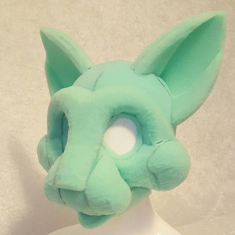 Fursuit Head Base Pattern, Fursuit Head Pattern, Fursuit Foam Head Base, 3d Printed Fursuit Head, Cat Fursuit, Kig Fursuit, Fursuit Tutorial, Fursuit Head, Rainbow Leopard Print