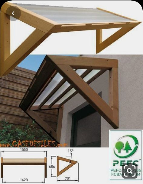 Pergola Modern, Diy Awning, Yard Landscaping Simple, Outdoor Canopy, Landscaping Flowers, Door Awnings, Door Canopy, Fabric Canopy, Window Awnings