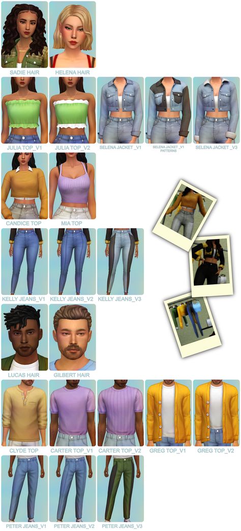 Sims 4 Mm Cc, Sims 4 Cc Folder, Play Sims, Sims 4 Mm, Sims Four, Sims4 Clothes, Sims 4 Cc Packs, Sims Hair, Sims 4 Collections