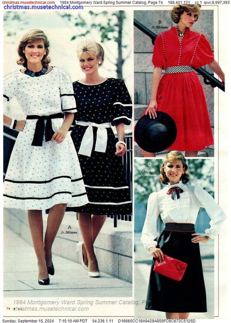 90s Female Fashion, 1980 Dress, Early 90s Fashion, 1980s Outfits, 1980s Fashion Women, 1980 Fashion, Vintage Catalog, 80s Girl, Fashion 1980s