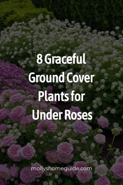 Discover a variety of ground cover plants perfect for adding beauty and functionality to your garden. From evergreen groundcovers to flowering options, find the best selection for under roses, in sun or shade. Explore perennial choices that choke out weeds and create a stunning moss lawn backdrop. Upgrade your outdoor space with these top ground cover plants today! Ground Cover That Chokes Out Weeds, Walkable Ground Cover, Groundcover Landscaping, Ground Cover Flowers, Best Ground Cover Plants, Moss Lawn, Bnb Ideas, Evergreen Groundcover, Ground Cover Roses