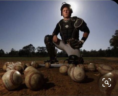 Guys Posing, Baseball Senior Pictures, Baseball Pics, Softball Photos, Softball Senior Pictures, Baseball Photography, Baseball Catcher, Sport Portraits, Male Senior Pictures