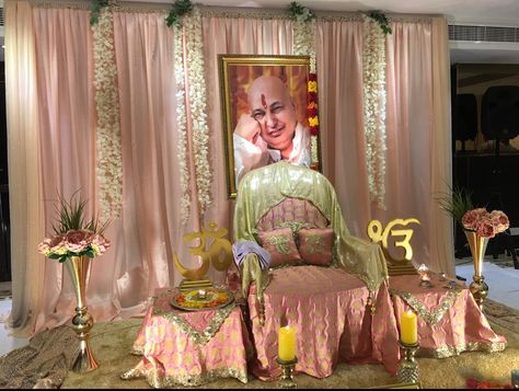 Guruji Decoration At Home, Guruji Satsang Flower Decoration, Satsang Decoration At Home, Guruji Satsang Decoration At Home, Guru Ji Satsang Decoration, Guruji Darbar Decoration, Satsang Decoration, Blessings Always Guruji Wallpaper, Guruji Wallpaper