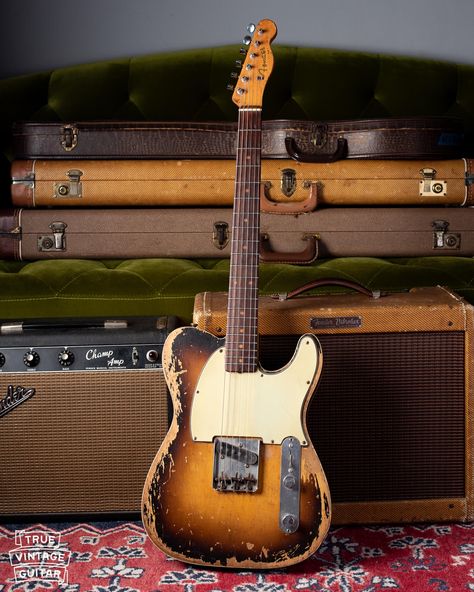 Vintage Telecaster, Sunburst Guitar, Fender Esquire, Telecaster Body, Telecaster Custom, Telecaster Guitar, Fender Guitar, Guitar Gear, Vintage Guitar