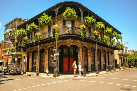 New Orleans Hotels With Cruise Port & Airport Shuttles (Or Walking Distance to the Ship) | Cruzely.com New Orleans Style Homes, Day Trips From Seattle, New Orleans Architecture, New Orleans Hotels, Elderly Activities, Visit New Orleans, New Orleans French Quarter, Road Trip Destinations, New Orleans Louisiana