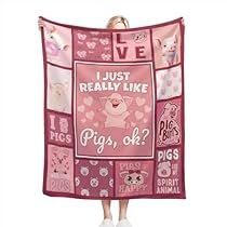 Pig Blanket, Blankets For Couch, Pig Stuff, Flannel Blankets, Pink Cartoon, Gifts For Baby, Cute Blankets, Cute Pig, Pigs In A Blanket