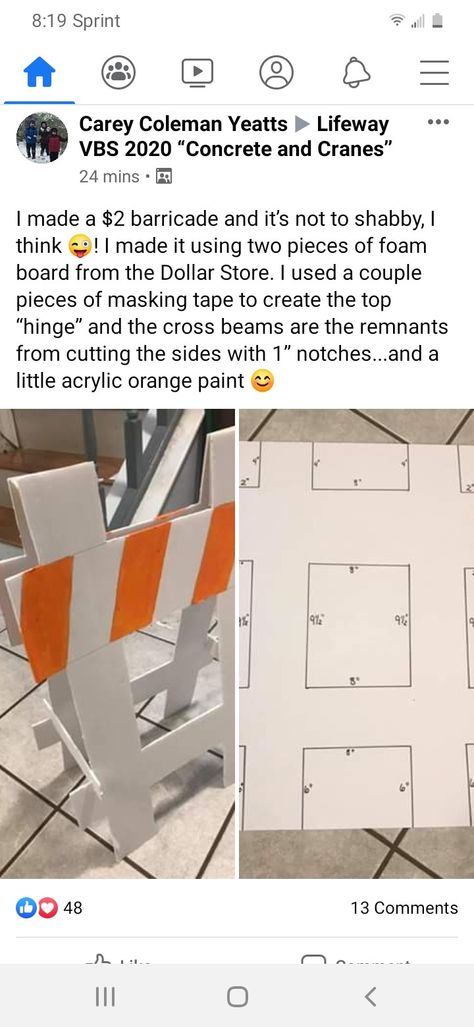 Diy Construction Barricade, Construction Vacation Bible School, Construction Themed Trunk Or Treat, Construction Theme Classroom Transformation, Construction Party Backdrop Ideas, Under Construction Theme Classroom, Trunk Or Treat Construction, Construction Room Transformation, Construction Classroom Door