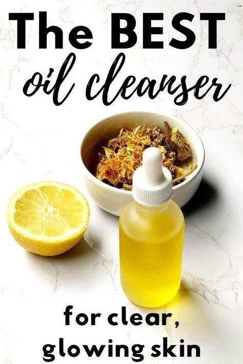 Natural Skin Cleanser Diy, Diy Facial Cleanser With Essential Oils, Diy Skin Care Recipes Acne, Oil Cleanser Recipe, Best Oil Cleanser, Diy Oil Cleanser, Facial Cleanser Recipe, Cleanser Recipe, Herbal Alchemy