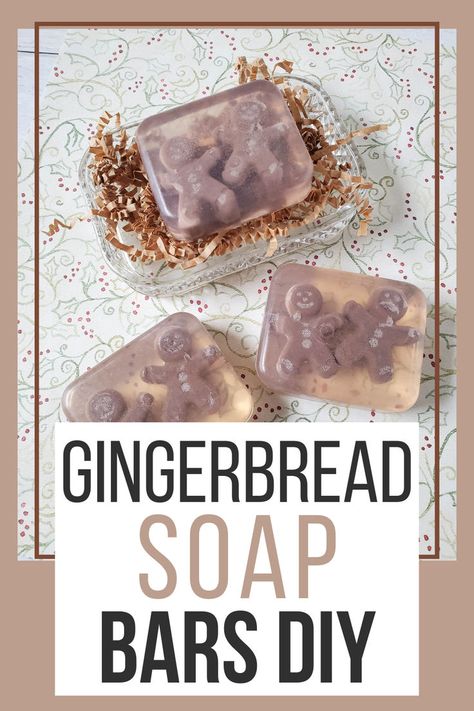 Who's ready for some gingerbread soap that'll make your bathroom smell like Christmas morning? It's like taking a walk through a winter wonderland, but in the shower. Get ready to lather up with this DIY project that's so easy to make, you'll wonder why you didn't do it sooner. Grab your aprons and prepare to make your bathroom the coziest place in the house Gingerbread Soap, Smell Like Christmas, Melt And Pour Soap Base, Melt And Pour Soap, Mens Soap, Melt And Pour, Bathroom Smells, Festival Diy, Diy Bar