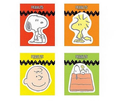 Charlie Brown Woodstock, Woodstock Snoopy, Tablet Pouch, White And Black Cat, Korean Stickers, School Scrapbook, Memo Pads, Sticky Pads, Notebook Stickers