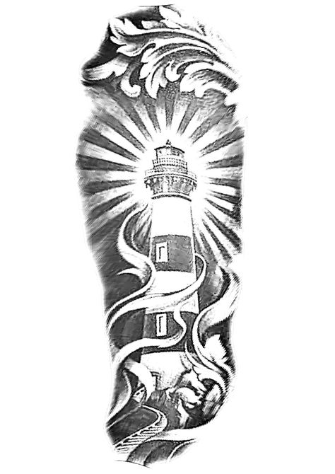 House Beach, Cover Up Tattoo, Up Tattoos, Light House, Tattoo Stencils, Lighthouse, Tattoo Ideas, Nautical, Flash