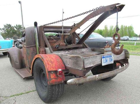 Rat Rod Tow Trucks Rat Rod Tow Truck, Rollback Tow Truck, Rat Rod Bicycle, Bedford Truck, Pt Cruiser Rat Rod, Boom Truck, Rat Rod Door Art, Rat Rod Pickup, Rat Rod Cars