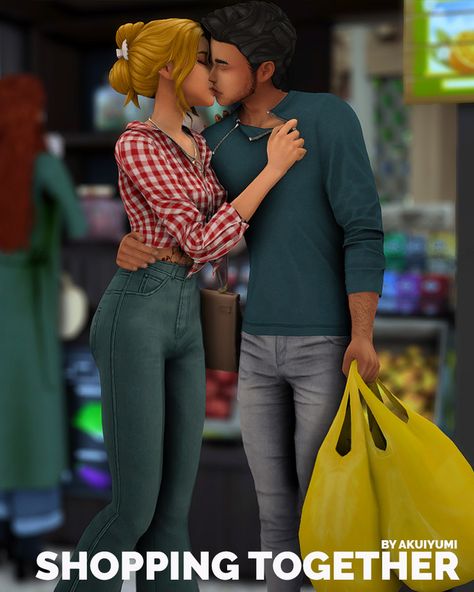 Sims 4 Couple Poses, Shopping Together, 4 Best Friends, The Sims 4 Pc, Sims 4 Children, Sims 4 Expansions, Play Sims, Sims House Design, Sims Four