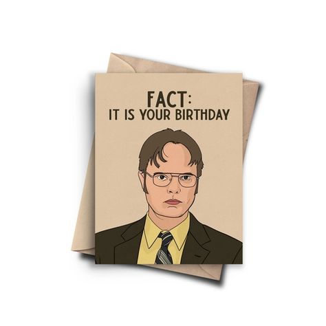 Bears Beets Battlestar Galactica, The Office Dwight, Cool Birthday Cards, Office Birthday, Japanese Stationery, Activity Kits, Battlestar Galactica, Art Bag, Funny Birthday Cards