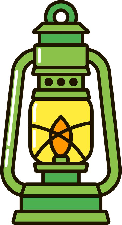 Free Printable Camping Clipart, Lantern Drawing, Kid Cartoon, Lantern Template, Camping Clipart, Clip Art Library, Free Clipart Images, Camping Lantern, Lantern Design