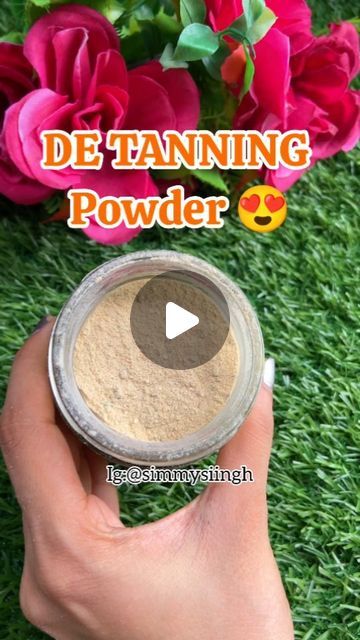 Simmy Singh | Content Creator ✨ on Instagram: "DE TANNING POWDER ✨ For sun ☀️ tan removal ✨  Ingredients used :  Masoor dal and rice flour  2 tsp gram flour (besan) 2 tsp coffee powder  2 tsp Multani mitti  1 tsp turmeric powder 🤏   Benefits : ✨ Removes sun tan easily😍 ✨ Skin becomes bright and glowing🥰  #skincare #detanpowder #tanremoval #naturalingredients #naturalremedies #reelkarofeelkaro #reelsinstagram #instadaily #explorepage✨ #simmysiingh" Multani Mitti Benefits For Skin, Skin Tanning Removal, Rice Powder For Skin, Tan Removal Home Remedies, Turmeric Powder Benefits, Remove Tan From Face, Face Pack At Home, Multani Mitti Face Pack, Skin Tan Removal