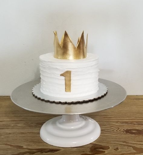 Cake by Baked Pretty Mr Onederful Birthday Cake Smash, Where The Wild Things Are Cake, First Bday Cake Boy, Gold Smash Cake, First Birthday Cake Boy, Mr Onederful Birthday, Boys First Birthday Cake, Wild Birthday Party, Smash Cakes