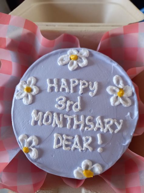 Monthsary Bento Cake, 3rd Monthsary, Bento Cake, Cake, Quick Saves